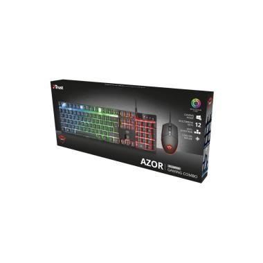 Kit Tastiera e Mouse Trust Gaming Azor GXT 838 RGB