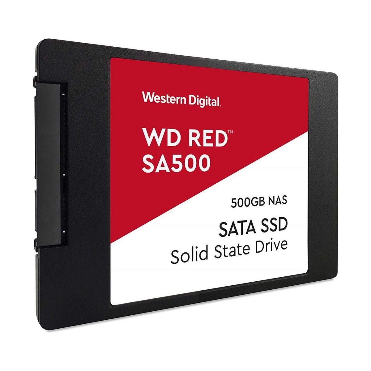 Hard Disk Stato Solido SSD 2,5'' 500GB SA500 Nas Western Digital Red 3D Nand SATA III WDS500G1R0A