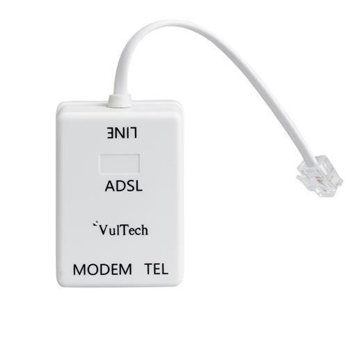 Filtro ADSL RJ11 Vultech (SN20315) Splitter Telefono Modem