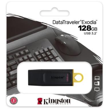 Pen Drive 128GB Kingston DTX/128GB USB 3.2 DataTraveler Exodia